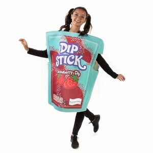 Spirit Red and Teal Dip Stick Costume